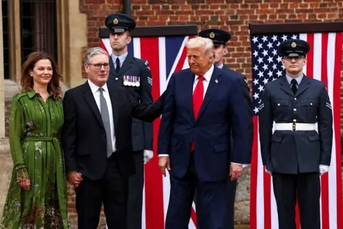 Starmer and Trump to discuss foreign affairs, investment after pomp-filled royal welcome