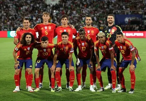 Spain return to top of FIFA rankings, Germany drop outside top 10