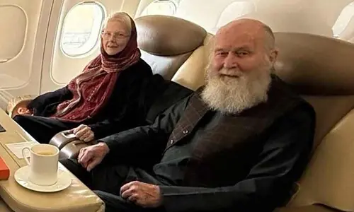 British couple freed by Taliban after Qatari mediation, official says