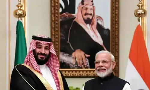 پاکستان سے دفاعی معاہدے کے بعد بھارت کی سعودی عرب سے &rsquo;حساس معاملات&lsquo; کا خیال رکھنے کی توقع
