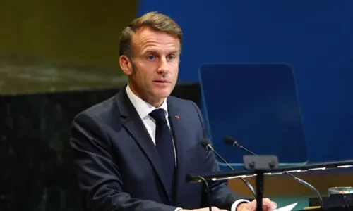 Macron recognizes Palestinian state at landmark UN summit