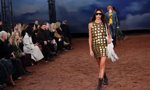 Burberry riffs on music festival fashion for crochet-heavy summer collection