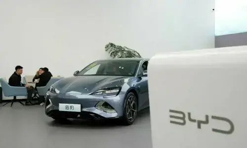 BYD outsells Tesla in EU for second month, Stellantis returns to sales growth