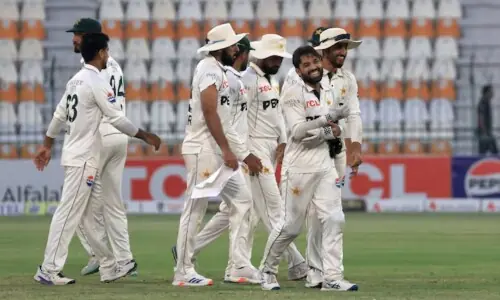 Shan Masood-led squad announced for South Africa Test series