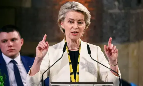 EU&rsquo;s von der Leyen says she welcomes Trump&rsquo;s Gaza peace proposal