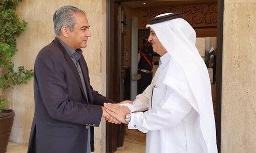 Naqvi meets Saudi envoy