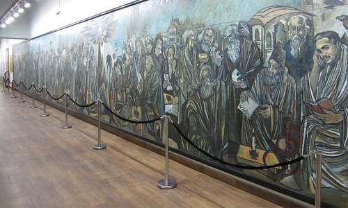 Sadequain&rsquo;s work brings a message of freedom, justice and resilience to Dubai