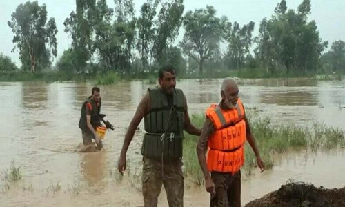 Flood relief operations across Punjab in full swing