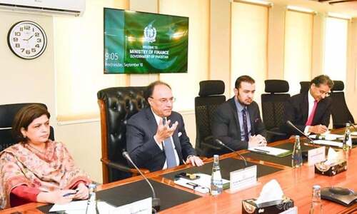 Finance Minister Aurangzeb updates Pakistan Business Council on US tariffs