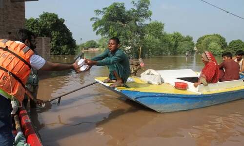 Boat capsizes in Multan floods, killing nine