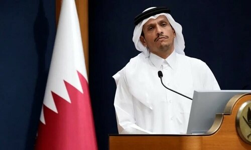 Qatar PM urges world to &lsquo;stop using double standards&rsquo;