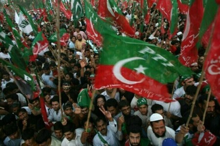 PTI says will hold public gathering at Peshawar on 27th