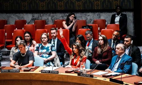 US vetoes UN demand for ceasefire, aid access in Gaza