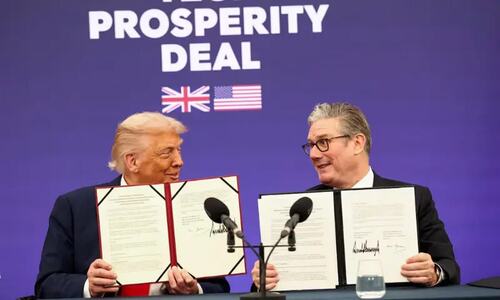 Starmer, Trump hail deepening of &lsquo;special relationship&rsquo; with investments