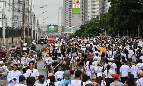 Thousands take to streets as Philippines protests flood control fraud