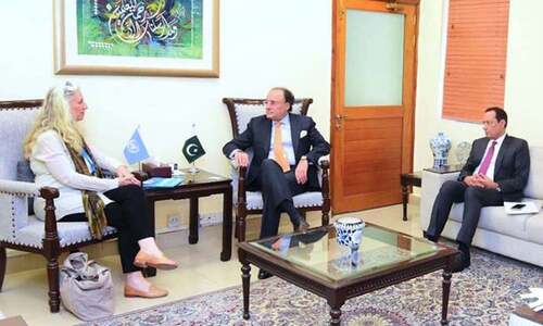Unicef official, Aurangzeb reiterate resolve to continue working together