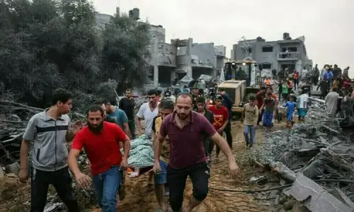 Gaza civil defence says 52 killed in Israeli strikes