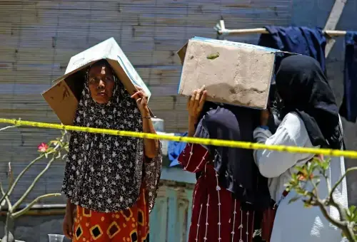 انڈونیشیا، اسکول کی عمارت گرنے سے ہلاکتوں کی تعداد 36 ہوگئی