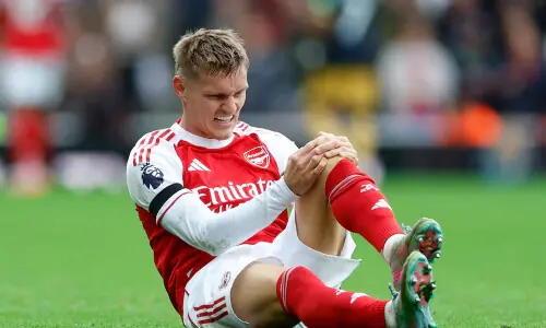 Arsenal's Odegaard pulls out of Norway squad due to ligament injury