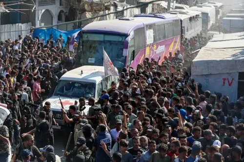 Trump declares end of Gaza war as last Israeli hostages swapped for Palestinian detainees