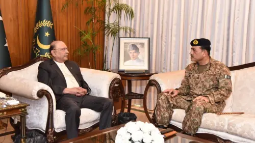 President, army chief review security situation amid Afghan border tensions