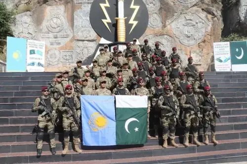 پاکستان اور قازقستان کی مشترکہ فوجی مشقیں دوستریم-وی جاری، آئی ایس پی آر