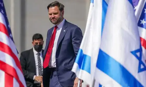 امریکی نائب صدر کی اسرائیل آمد ، غزہ امن منصوبے پر پیش رفت کی کوشش