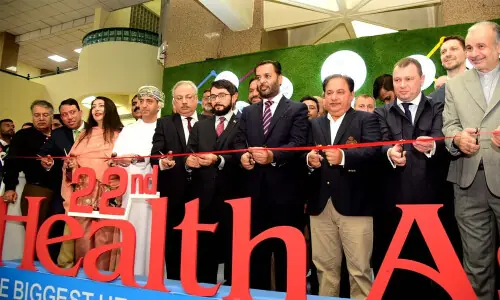 Mustafa Kamal inaugurates Health Asia Exhibition at Expo Centre