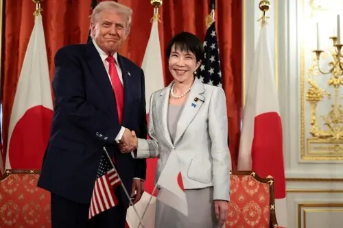 Trump praises Japan&rsquo;s &lsquo;great&rsquo; female leader in talks on trade, critical minerals