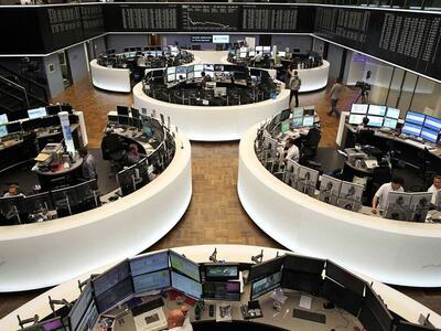 European shares mark best week since April