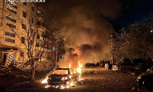 Russian strikes kill five in Ukraine, cause power outages