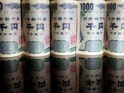 Yen hits six-month low against dollar
