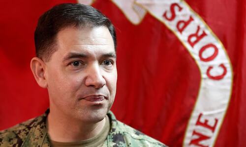 Top US military commander visits Gaza