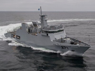 Navy ship seizes drugs worth nearly USD1bn