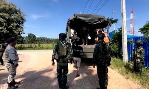 Nearly 700 people, including Pakistanis, flee to Thailand from Myanmar