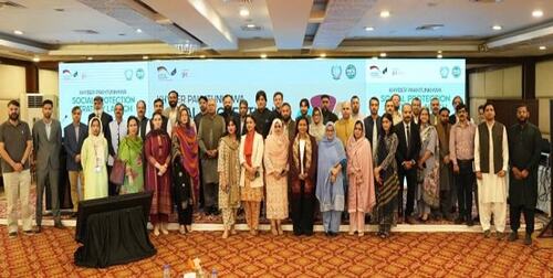 KP govt launches first social protection strategy
