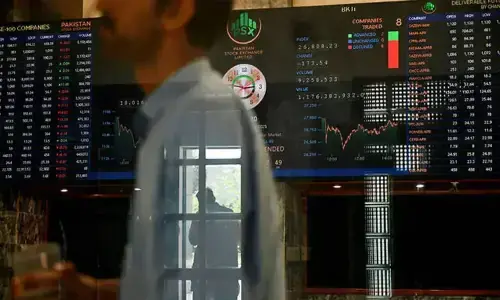 KSE-100 loses momentum, sheds over 1,500 points