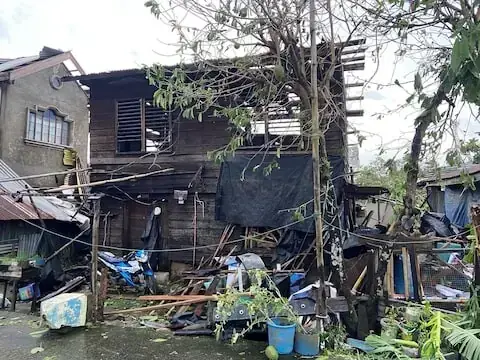 طوفان کالماگی کے باعث فلپائن میں ایک شخص ہلاک، ہزاروں افراد بے گھر