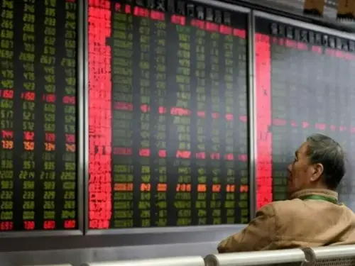 China stocks end lower as investors take profits amid earnings, policy void