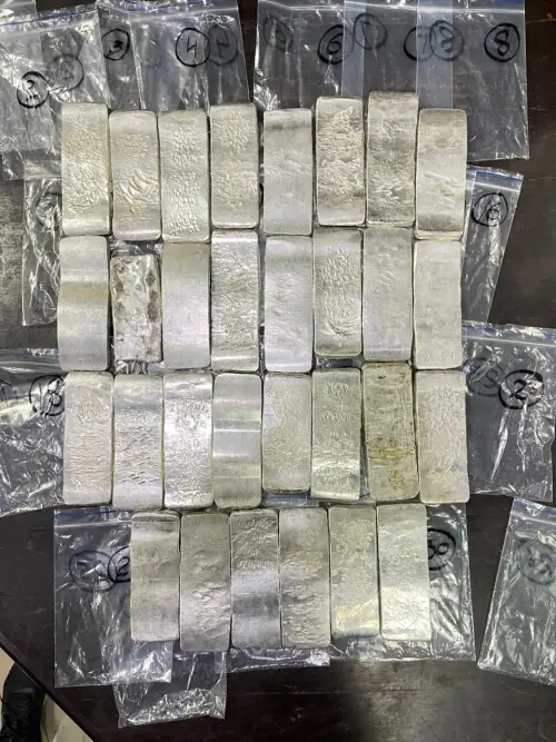 Customs intensify crackdown as silver smuggling surges amid global price hike