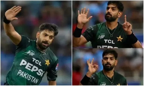 ICC suspends Haris Rauf for two matches for code of conduct breach