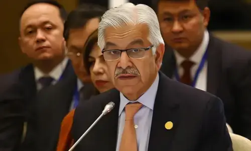 Khawaja Asif urges Kabul to ensure Afghan soil is not used against Pakistan