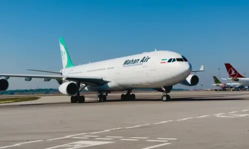 Iran-based Mahan Air&rsquo;s inaugural flight departs from Islamabad to Tehran