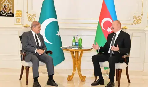 PM Shehbaz, Aliyev vow to boost Pakistan-Azerbaijan cooperation