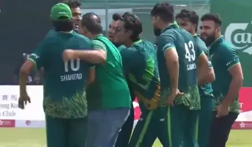 Pakistan edge Australia by one run to reach Hong Kong Sixes final Pakistan edge Australia by one run to reach Hong Kong Sixes final