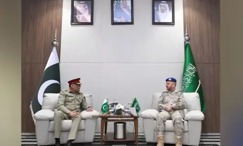 CJCSC meets Saudi Armed Forces Chief of General Staff