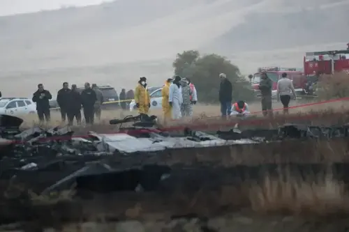 ترکیہ کا فوجی کارگو طیارہ جارجیا میں گرکر تباہ، تمام 20 افراد جاں بحق