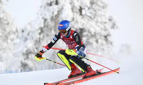 Frozen in Time: Levi&rsquo;s farmed snow sets stage for Shiffrin