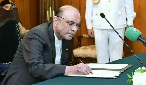 President Zardari signs contentious 27th Constitutional Amendment after Senate approval