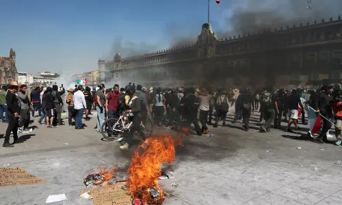 Gen Z-styled protests spread in Mexico, fueled by mayor&rsquo;s murder